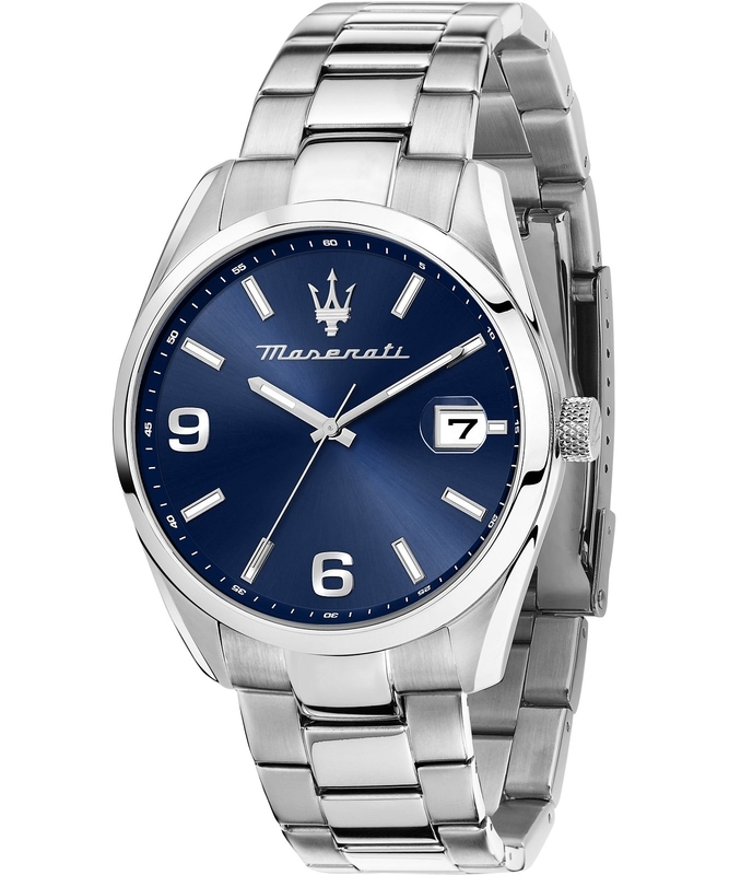 Kell Maserati Attrazione R8853151013 43mm hõbedane teras