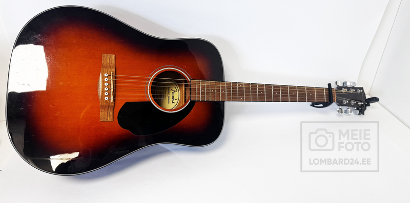 Akustiline kitarr Fender CD60SB sunburst kuusk mahagon