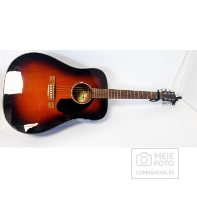 Akustiline kitarr Fender CD60SB sunburst kuusk mahagon
