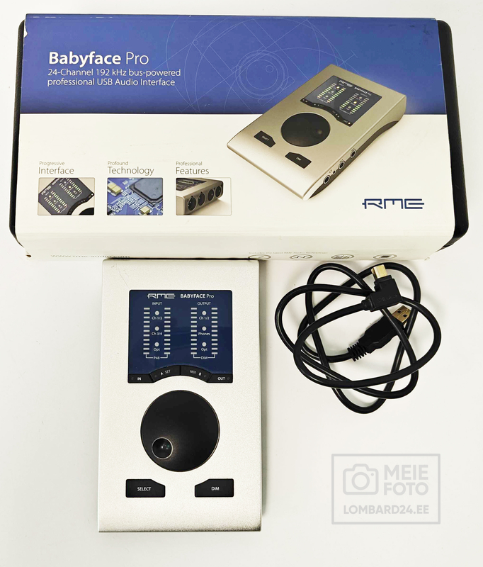 Heliliides RME Babyface Pro FS 24-kanaliga USB