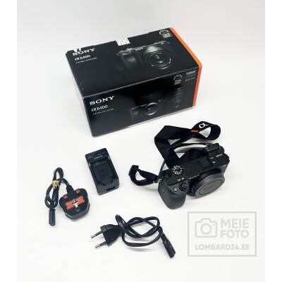 Kaamera Sony a6400 24.2 MP APS-C 4K UHD