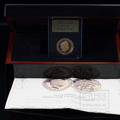 Münt Into The Dragons Lair Half Sovereign 2019 (22K)