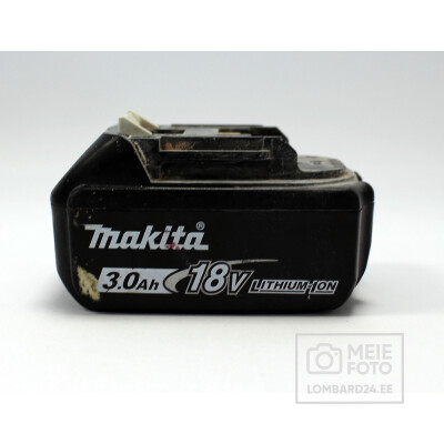 Makita 3.0Ah S/N: puudub