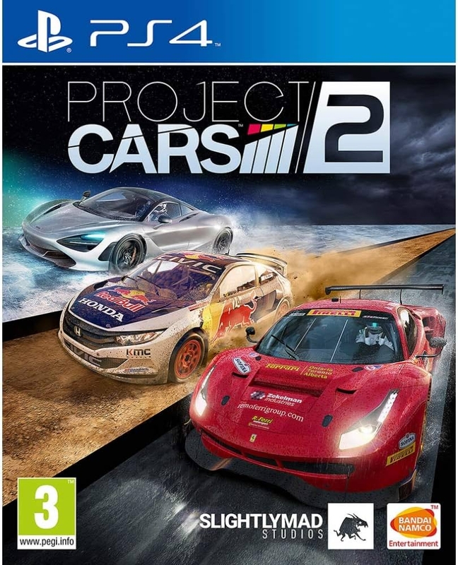 Mäng Project Cars 2 võidusõidu simulatsioon