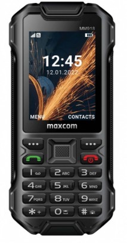 Nupu-mobiiltelefon Maxcom MM918 4G LTE, 2.4-tolline TFT, 2500 mAh
