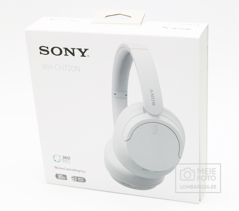 Kõrvaklapid Sony WH-CH720N 30mm dünaamiline draiver 192g
