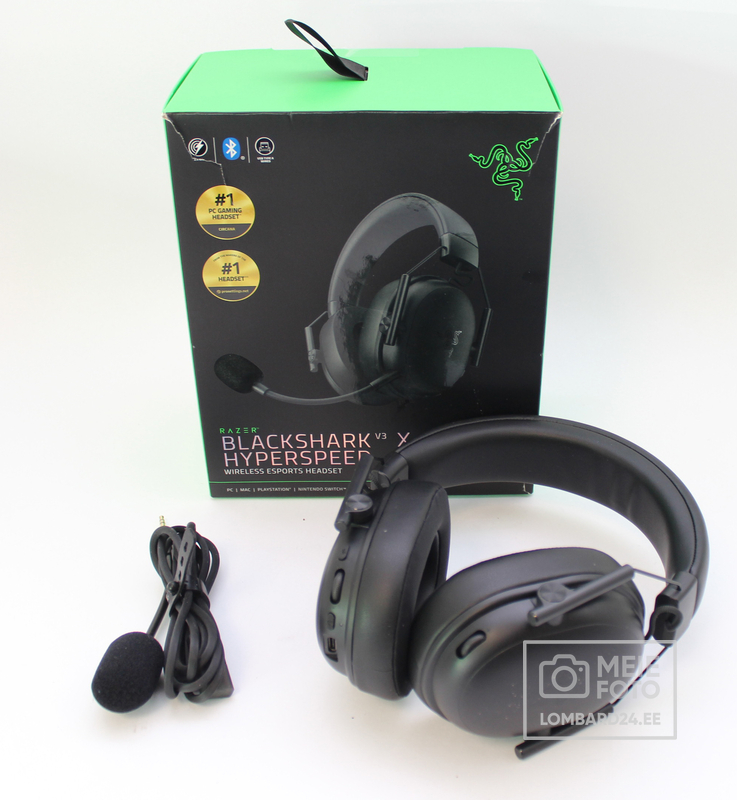 Kõrvaklapid Razer Blackshark V3 X HyperSpeed juhtmevaba 2.4 GHz