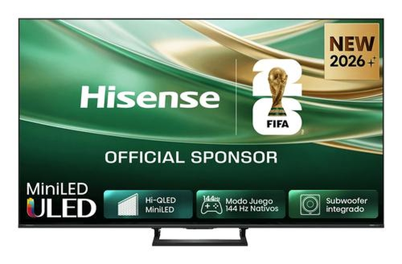 Teler Hisense E8S 50-tolline 4K Mini LED
