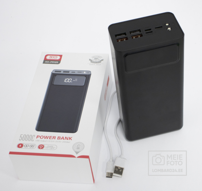 Powerbank 50000 mAh LED taskulamp