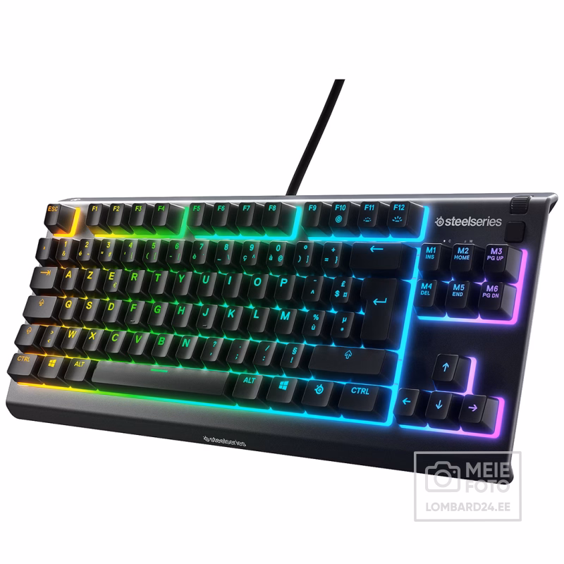 Klaviatuur Steelseries Apex 3 tkl RGB 8-tsooniline Juhtmega