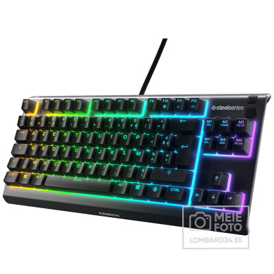 Klaviatuur Steelseries Apex 3 tkl RGB 8-tsooniline Juhtmega