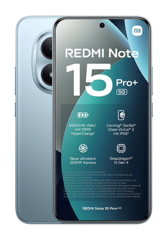Mobiiltelefon Xiaomi Redmi Note 15 Pro plus 5g 256GB 8GB RAM
