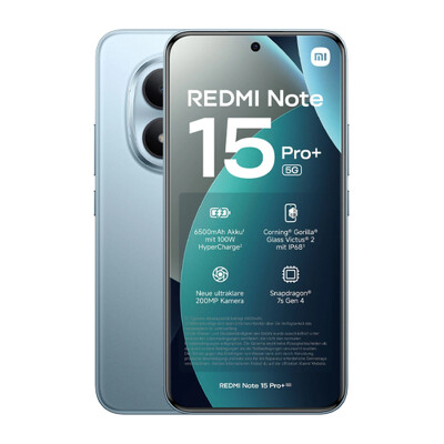 Mobiiltelefon Xiaomi Redmi Note 15 Pro plus 5g 256GB 8GB RAM