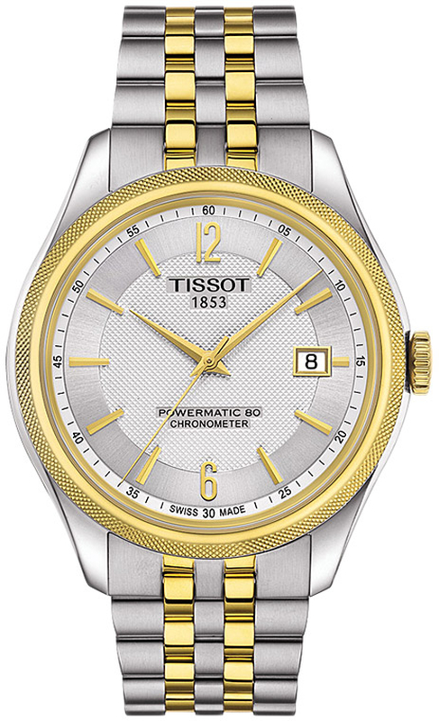 Kell Tissot Ballade Powermatic 80 COSC roostevaba teras hõbe kuld