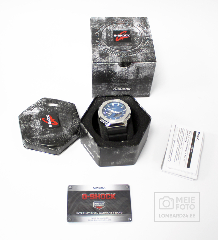 Kell Casio G-shock GBM-2100A-2BER roostevaba teras 20 ATM