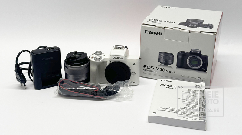 Kaamera Canon EOS M50 Mark II 24.1 MP 4K Wi-Fi