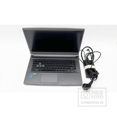 Sülearvuti MSI Thin 15 B13VE 16GB RAM 512GB SSD RTX 4050