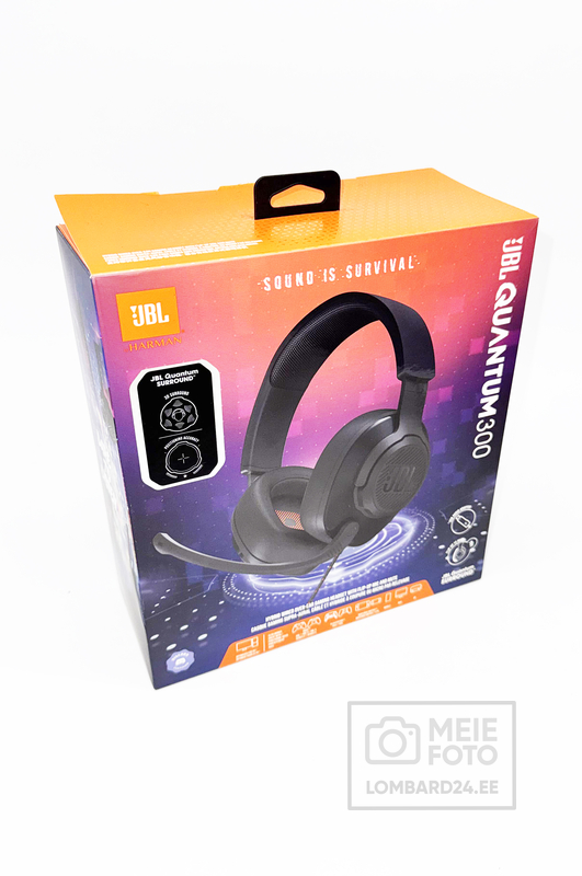 Kõrvaklapid JBL Quantum 300 Over-ear 50mm driverid