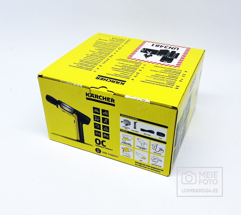 Survepesur Karcher 0C Handheld Compact 15 bar 7.2V