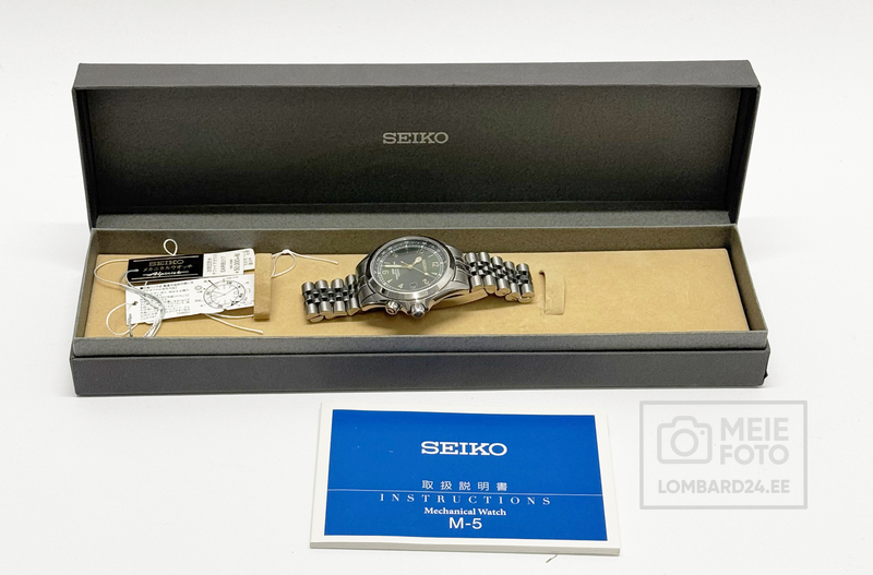 Kell Seiko SARB017 Alpinist 38-39.5mm roostevaba teras