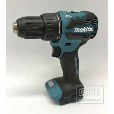 Kruvikeeraja-puur Makita DHP490 18V Harjadeta 65 Nm