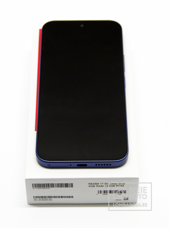 Mobiiltelefon Xiaomi Redmi 17 5G 128GB 6GB RAM